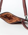 American Darling ADBGZ277A Cross Body Hand Tooled Genuine Leather women bag western handbag purse