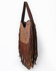 American Darling ADBGZ473 Hobo Hand Tooled Genuine Leather Women Bag Western Handbag Purse