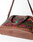 American Darling ADBGZ478 Tote Hand Tooled Genuine Leather Women Bag Western Handbag Purse