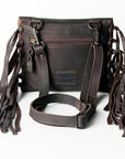 American Darling ADBGZ190A Small Crossbody Hand Tooled Genuine Leather women bag western handbag purse