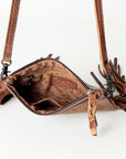 American Darling Coin Purse Hand Tooled Genuine Leather women bag western handbag purse