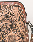 American Darling Hand Tooled Genuine Leather Women Bag Western Handbag Purse