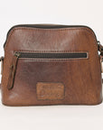 American Darling Hand Tooled Genuine Leather Women Bag Western Handbag Purse