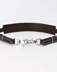 Hilason Western Horse Tack Set American Leather Sunflower