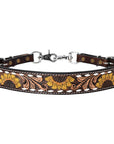 Hilason Western Horse Tack Set American Leather Sunflower