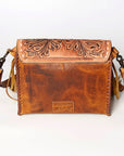 American Darling ADBGZ484 Crossbody Hand Tooled Genuine Leather Women Bag Western Handbag Purse
