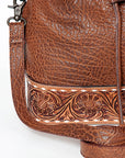 American Darling ADBGZ454A Tote Hand Tooled Genuine Leather women bag western handbag purse