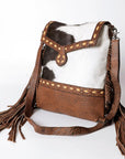 American Darling ADBGZ465A Cross Body Hair On Genuine Leather women bag western handbag purse