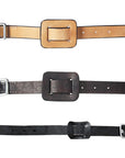 Hilason Western Leather Bull Bell Strap