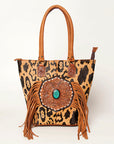 American Darling Tote Hand Tooled Genuine Leather women bag western handbag purse