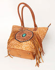 American Darling Tote Hand Tooled Genuine Leather women bag western handbag purse
