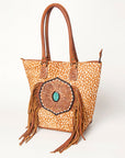 American Darling Tote Hand Tooled Genuine Leather women bag western handbag purse