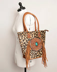 American Darling Tote Hand Tooled Genuine Leather women bag western handbag purse