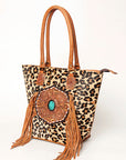 American Darling Tote Hand Tooled Genuine Leather women bag western handbag purse