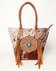American Darling Tote Hand Tooled Genuine Leather women bag western handbag purse