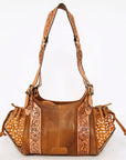 American Darling Hobo Hand Tooled Hair On Genuine Leather women bag western handbag purse