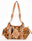 American Darling Hobo Hand Tooled Hair On Genuine Leather women bag western handbag purse