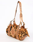 American Darling Hobo Hand Tooled Hair On Genuine Leather women bag western handbag purse