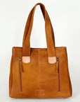 American Darling Tote Hand Tooled Hair On Genuine Leather women bag western handbag purse