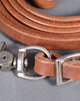 BAR H EQUINE Western Leather Horse Rein With Adjustable Buckle