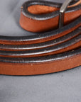 BAR H EQUINE Western Leather Horse Rein With Adjustable Buckle