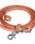 BAR H EQUINE Western Leather Horse Rein With Adjustable Buckle