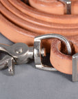 BAR H EQUINE Western Leather Horse Rein With Adjustable Buckle
