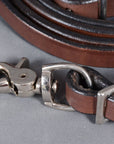 BAR H EQUINE Western Leather Horse Rein With Adjustable Buckle
