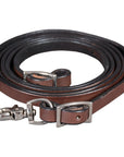 BAR H EQUINE Western Leather Horse Rein With Adjustable Buckle
