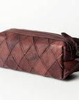 American Darling ADBGZ488 Toiletry Genuine Leather Women Bag Western Handbag Purse