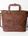 American Darling ADBGZ491 Tote Genuine Leather Women Bag Western Handbag Purse