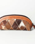 American Darling ADBGZ495 Coin Purse Hair-On Genuine Leather Women Bag Western Handbag Purse