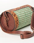 ADBG777 American Darling Hand Tooled Genuine Leather Women Bag Western Handbag Purse