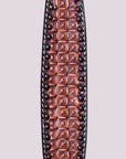 Bar H Equine Daisy Nash Floral Hand Tooled Horse Western Leather One Ear Headstall Brown