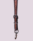 Bar H Equine Daisy Nash Floral Hand Tooled Horse Western Leather One Ear Headstall Brown