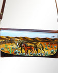 American Darling Wallet Genuine Leather Women Bag Western Handbag Purse