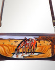 American Darling Wallet Genuine Leather Women Bag Western Handbag Purse