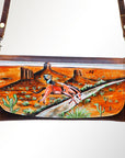 American Darling Wallet Genuine Leather Women Bag Western Handbag Purse