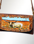 American Darling Wallet Genuine Leather Women Bag Western Handbag Purse