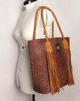 American Darling ADBGZ497A Tote Genuine Leather Women Bag Western Handbag Purse