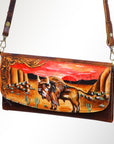 American Darling Wallet Genuine Leather Women Bag Western Handbag Purse