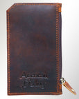 American Darling ADCCM101DR21 Card-Holder Genuine Leather Women Bag Western Handbag Purse