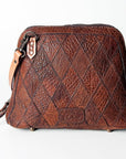 American Darling ADBGZ518 Crossbody Hand Tooled Genuine Leather Women Bag Western Handbag Purse