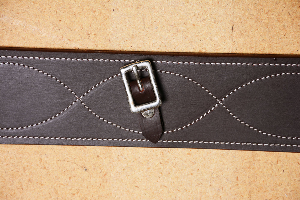 Hilason Western Flank Cinch With Connector  Harness Leather
