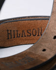 HILASON Western Genuine Leather Belt for Men Women Cowboy Cowgirl Handmade Unisex Full Grain Heavy Duty Tooled Belt for Jeans