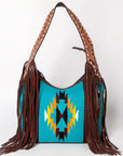 American Darling Hobo Saddle Blanket Genuine Leather women bag western handbag purse