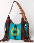 American Darling Hobo Saddle Blanket Genuine Leather women bag western handbag purse