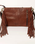 American Darling ADBGA156A Small Crossbody Hand Tooled Genuine Leather women bag western handbag purse