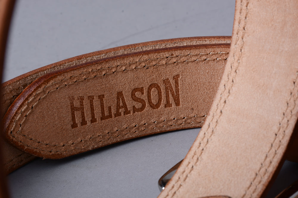 HILASON Western Genuine Leather Belt for Men Women Cowboy Cowgirl Handmade Unisex Full Grain Heavy Duty Tooled Belt for Jeans