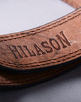 HILASON Western Genuine Leather Belt for Men Women Cowboy Cowgirl Handmade Unisex Full Grain Heavy Duty Tooled Belt for Jeans